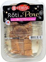 Rôti de porc et sa farce foie gras, figues et raisins - Product - fr
