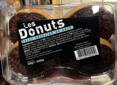 Les Donuts décor Chocolat au Lait - Product - fr