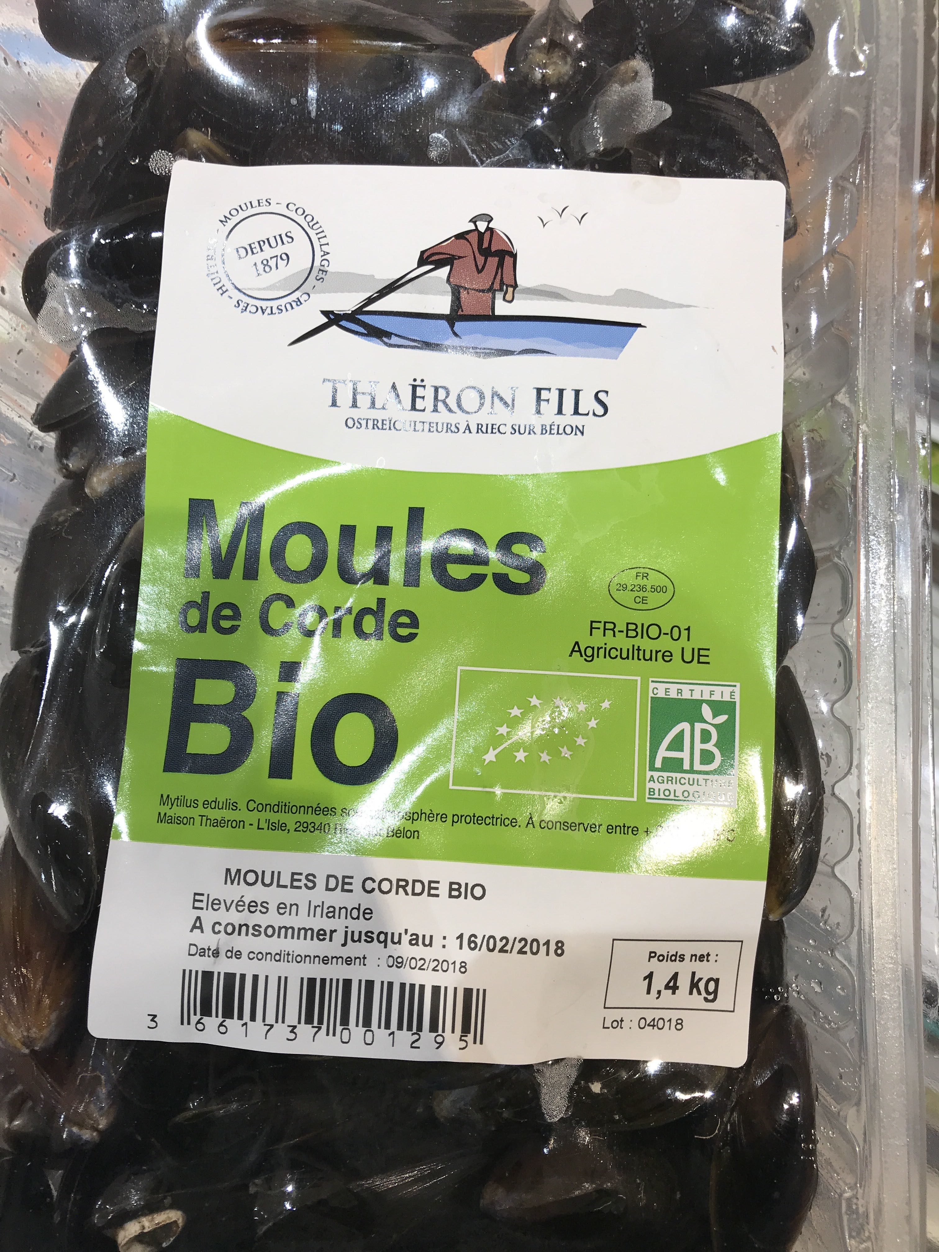 Moules de corde bio - Product - fr