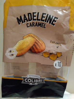 Madeleine Caramel - Product - fr