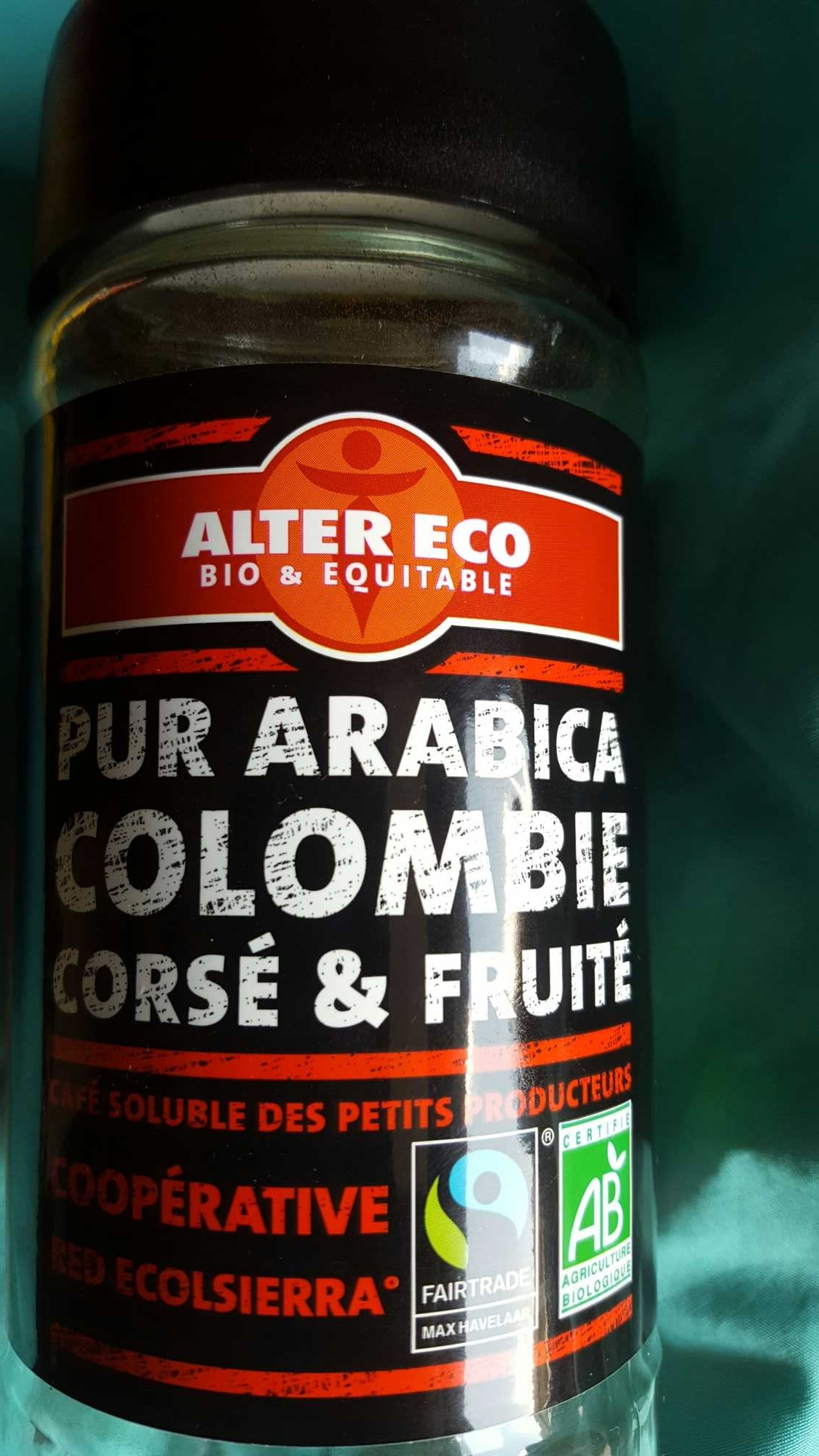 Pur Arabica Colombie - Product - fr