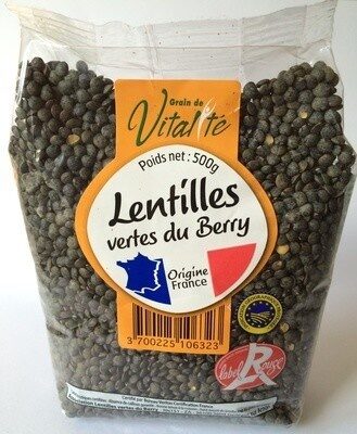 Lentilles vertes du Berry - Product - fr