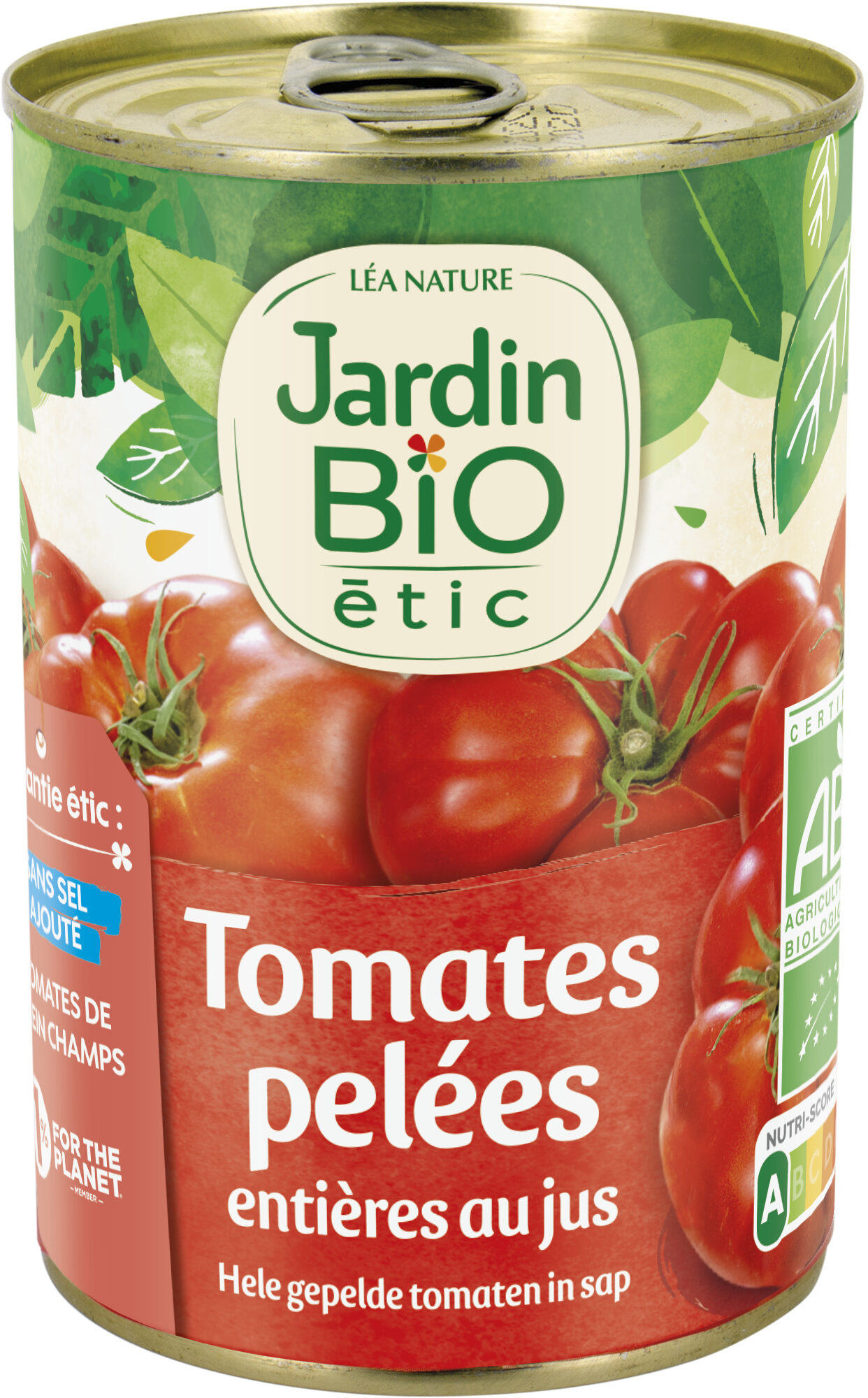 Tomates pelées entières au jus - Product - fr