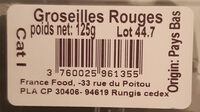 Groseille rouges - Ingredients - fr