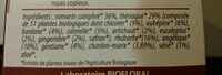 Elixir Du Suédois Infusion Bio - 20 Sachets - Ingredients - fr