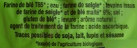 Pavé au levain - Ingredients - fr