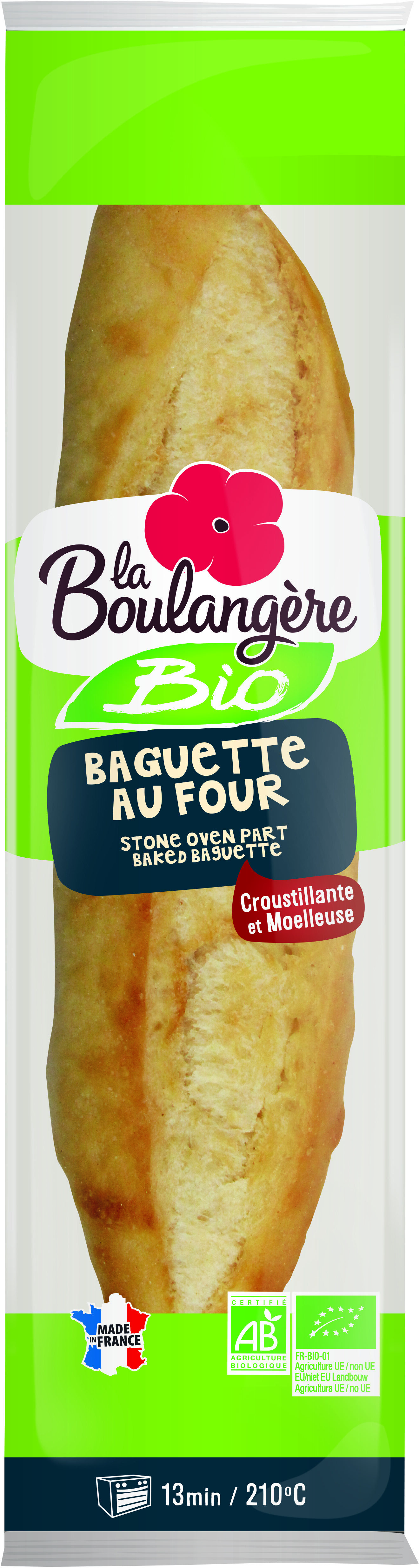 Baguette au four bio - Product - fr