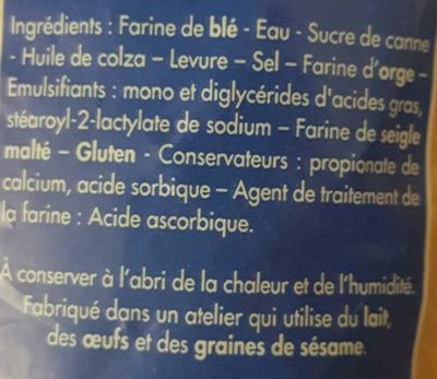 Le nature - Ingredients