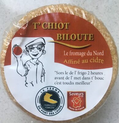 T'chiot Biloute affiné au cidre - Product - fr