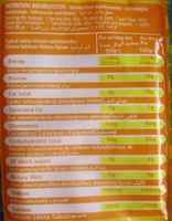 Curry Flavor Noodles (Lot de 3) - Nutrition facts - fr