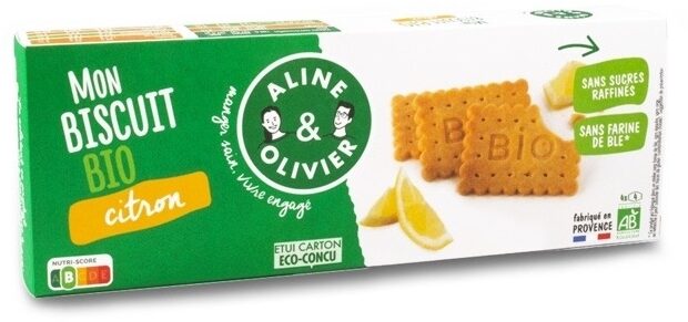 Mon biscuit bio citron - Product - fr