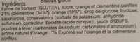 Pain d'épices - Ingredients - fr