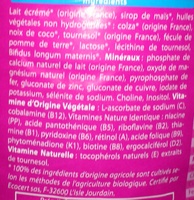 Prémilait - Ingredients - fr