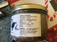 Terrine de cochon Maître Brasseur - Ingredients - fr
