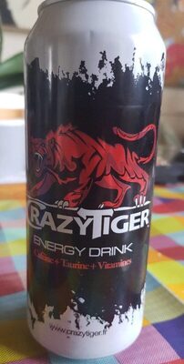 Crazy Tiger Energy Drink - Product - fr