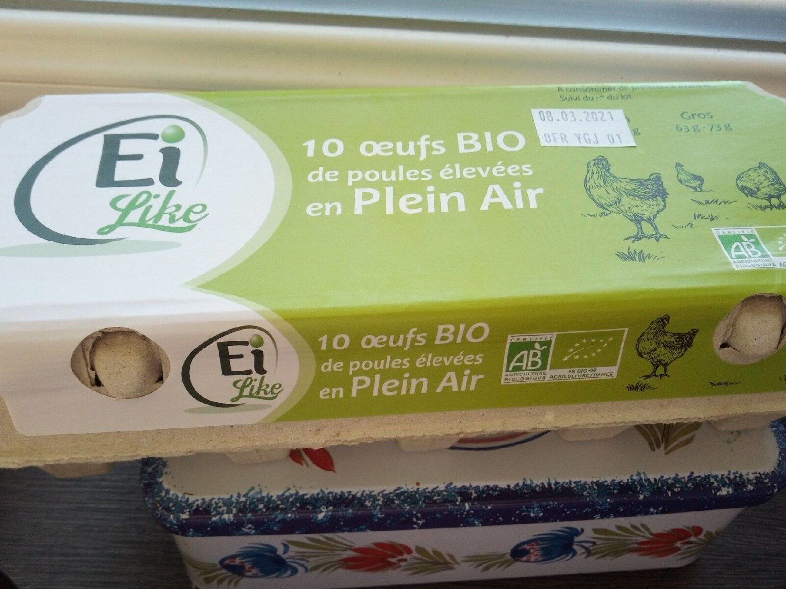 Œufs Bio Plein Air Ei Like - Product - fr