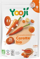 Purée surgelée de carotte bio avec petits morceaux fondants pour bébé dès 9 mois - Product - fr