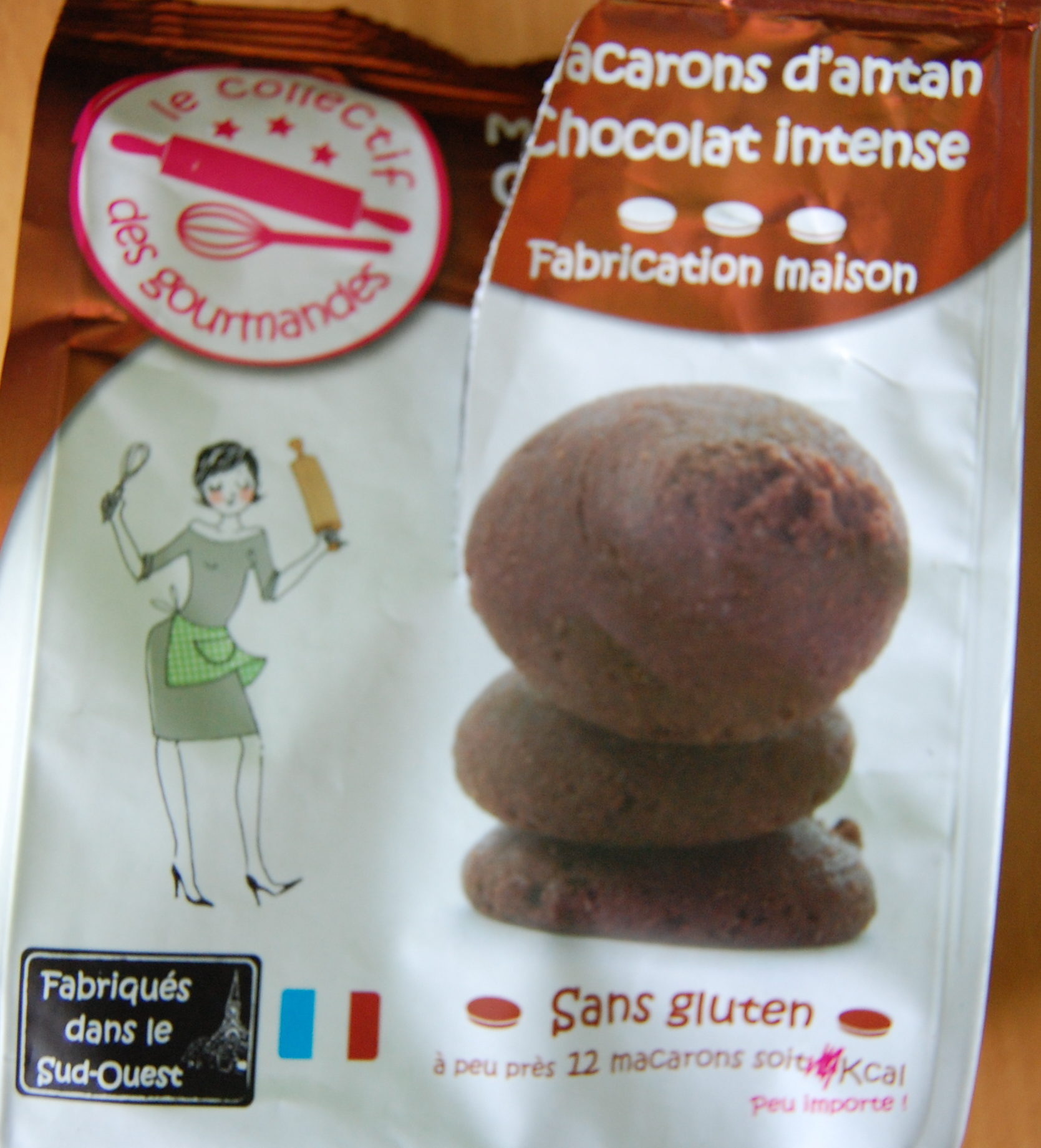 Macarons d'Antan Chocolat Intense - Product - fr