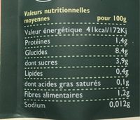 Quinola Baby - Courge Butternut, Carotte & Quinoa Bio Et Sans Gluten - Nutrition facts - fr