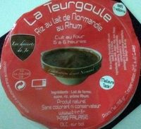 Dessert La Teurgoule au rhum - Product - fr