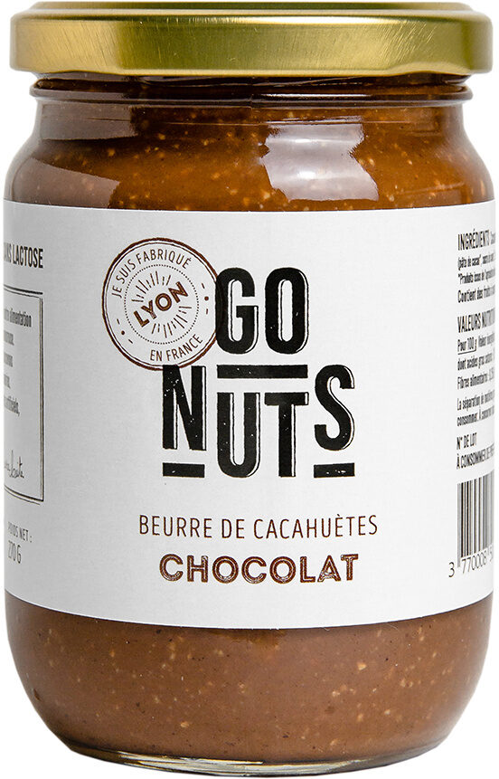 Beurre de cacahuètes chocolat noir Bio - Product - fr