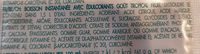 Bolero Multivitamin Italpor 8 Gr 24 - Ingredients - fr