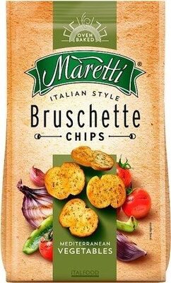 Italian Style Bruschette Chips Mediterranean Vegetables - Product