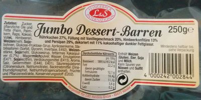 Jumbo Dessert Barren - Product