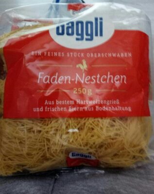 Nudeln Faden-Nestchen - Product - de