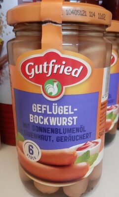 Geflügel Bockwurst mit Sonneblumenöl - Product - de