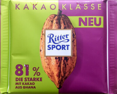 81% Die Starke mit Kakao aus Ghana - Product - de