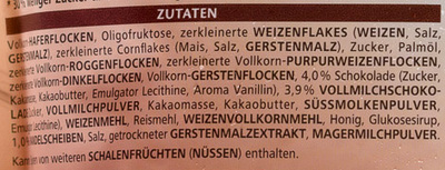 Vitalis Knusper Multikorn Schoko - Ingredients - de