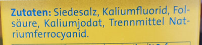 Alpen Jod Salz - Ingredients - de