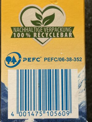 Alpen Jod Salz - Recycling instructions and/or packaging information - de