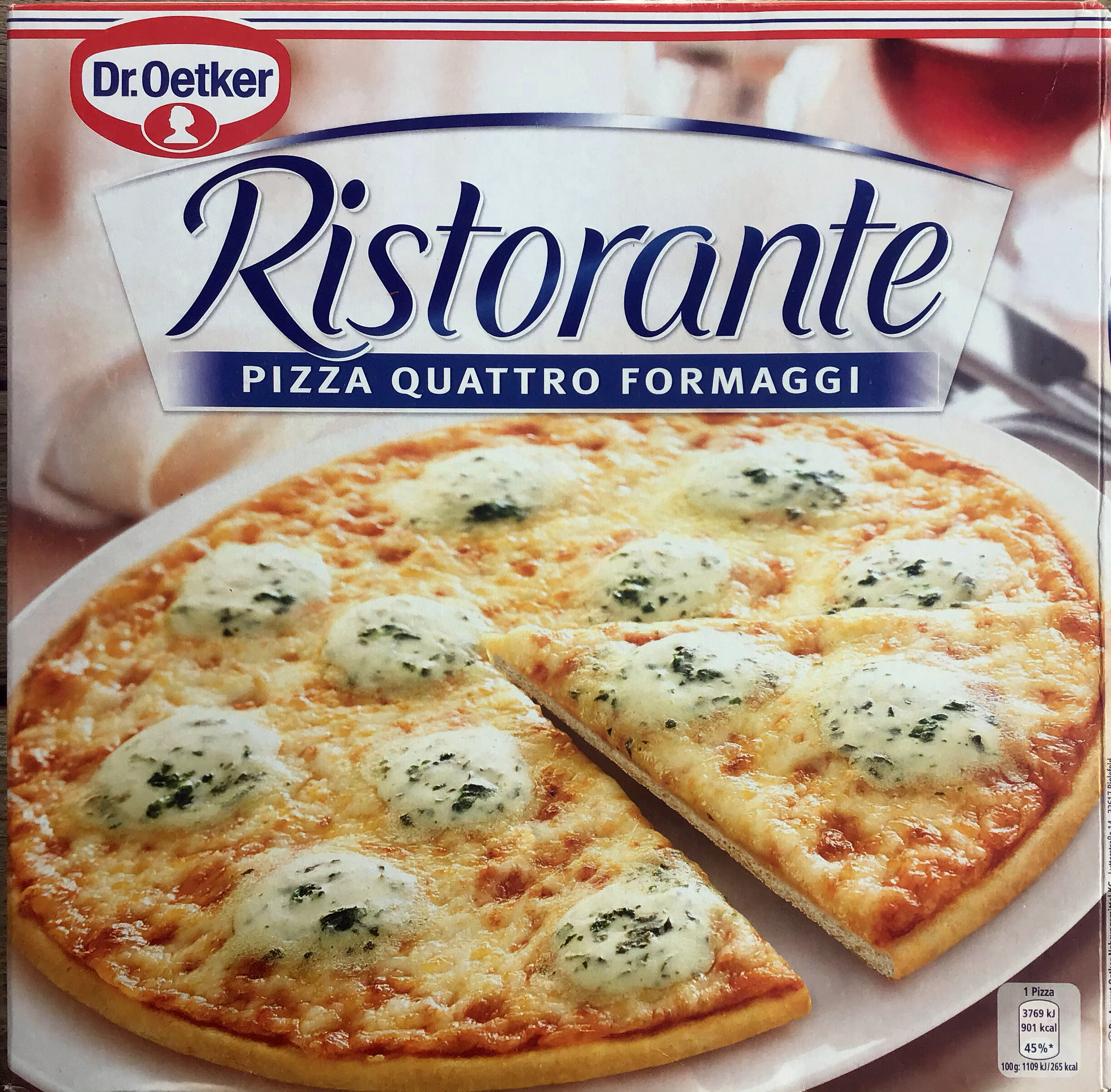 Ristorante Pizza quattro formaggi - Product - en