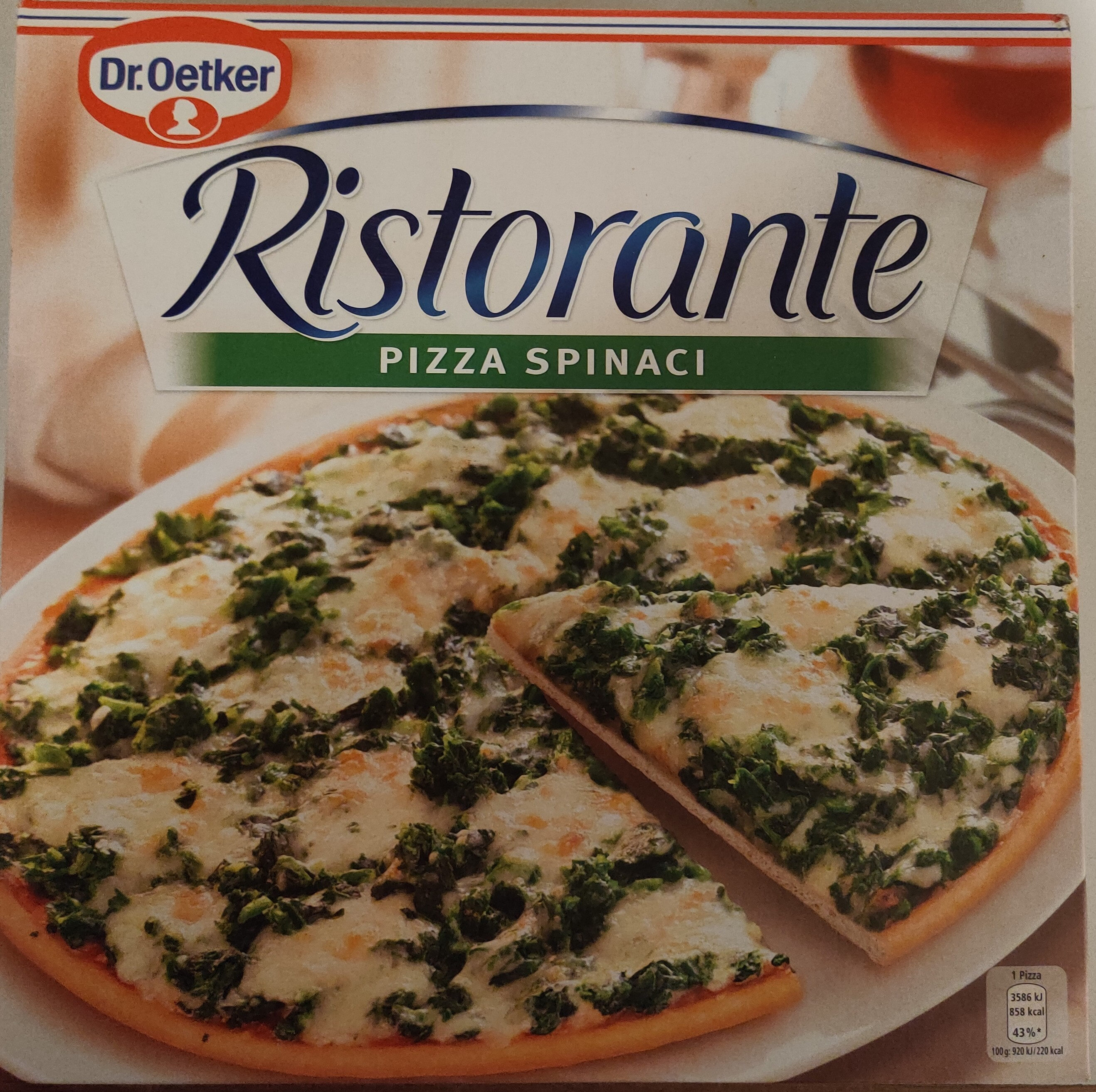 Pizza Spinaci - Product - en