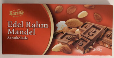 Edel Rahm Mandel Schokolade - Product - de