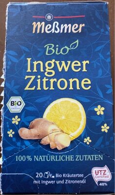 Ingwer Zitrone - Product