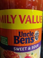 Uncle Ben's sweet and sour sauce - Product - en