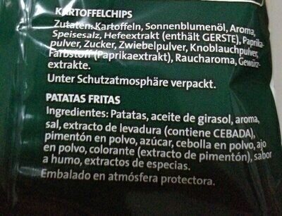 Chipsfrisch ungarisch 4er Pack - Ingredients - de