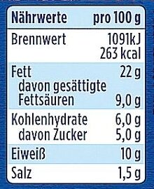 Münchner Weißwürste – mit süßem Senf - Nutrition facts - de