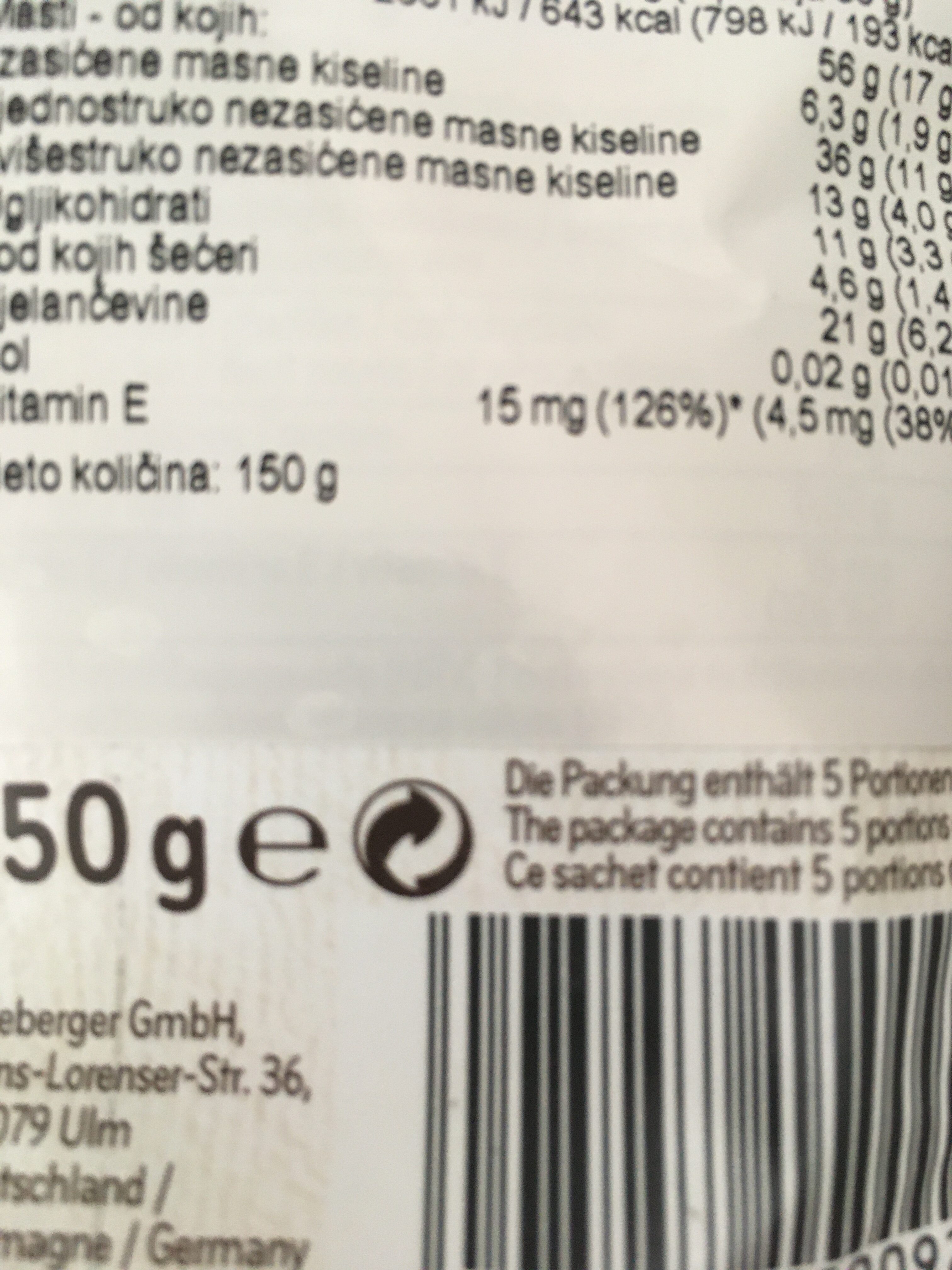 Nusskernmischung - Recycling instructions and/or packaging information - de