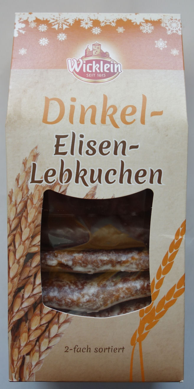 Dinkel Elisen Lebkuchen - Product - de