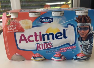 Actimel Kids - Erdbeer-Banane - Product - fr