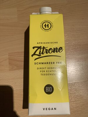 Afrikanische Zitrone - Schwarzer Tee - Product