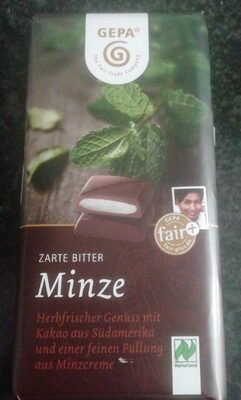 Chocolate Zarte Bitter Minze - 4