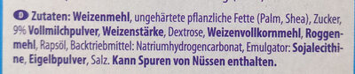 Filinchen Snack mit Milchcreme - Ingredients - de