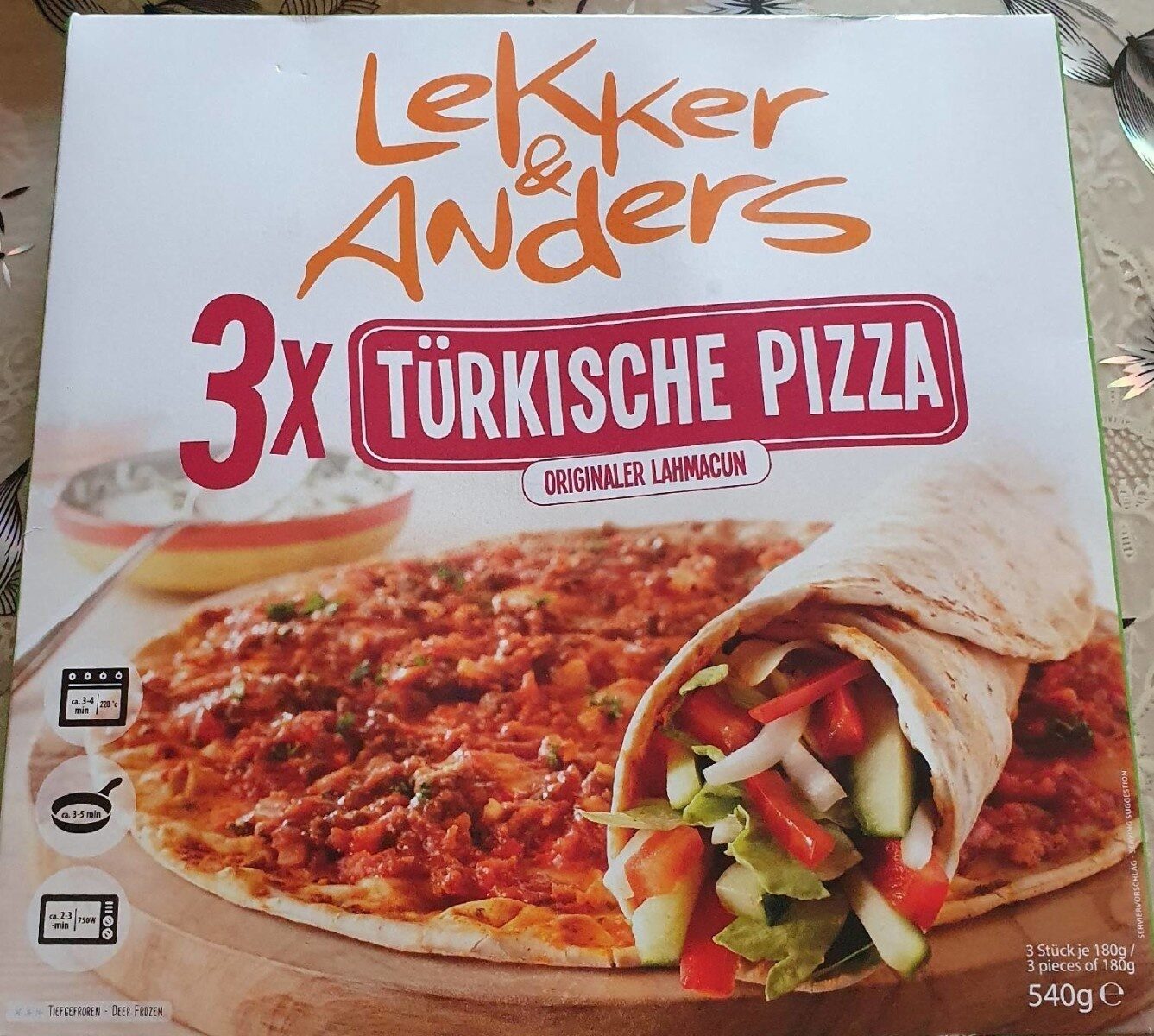 3x Türkische Pizza - Product - de