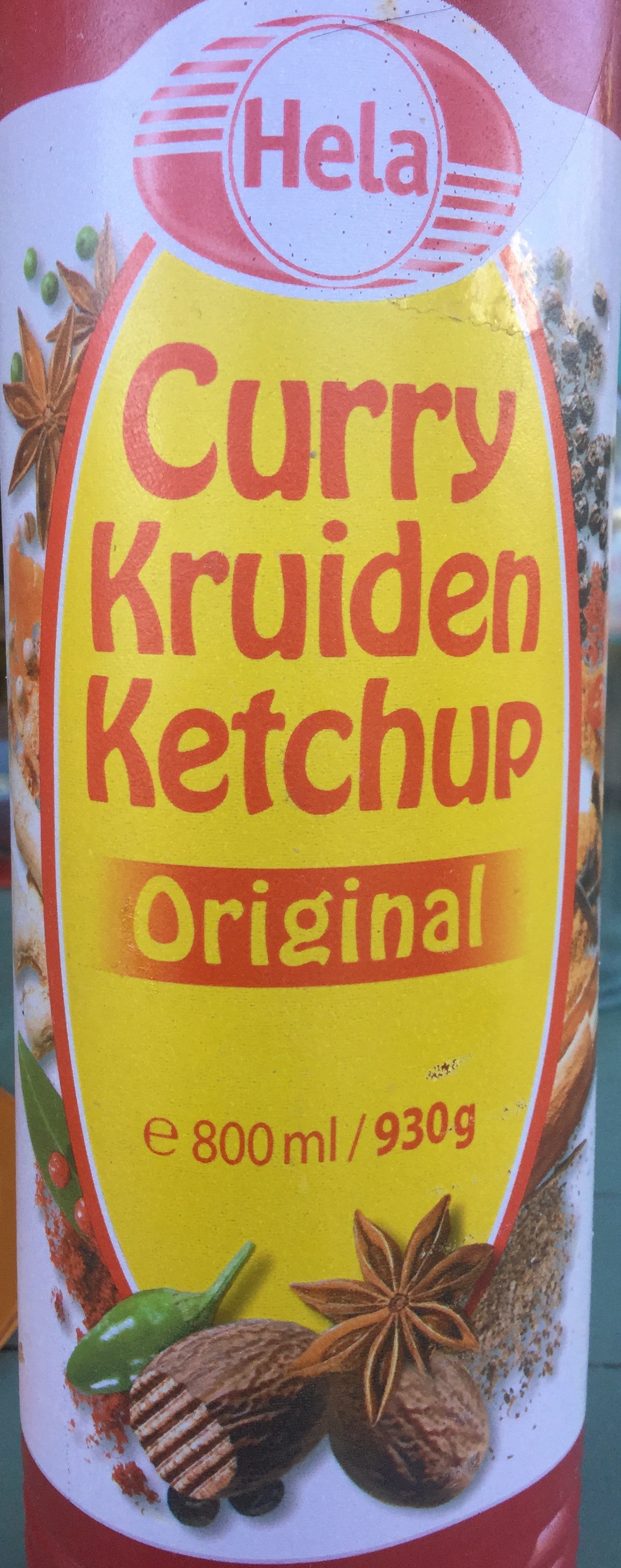 Curry Kruiden Ketchup Original - Product - nl