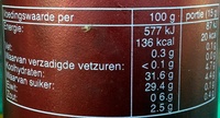 Curry Kruiden Ketchup Original - Nutrition facts - nl